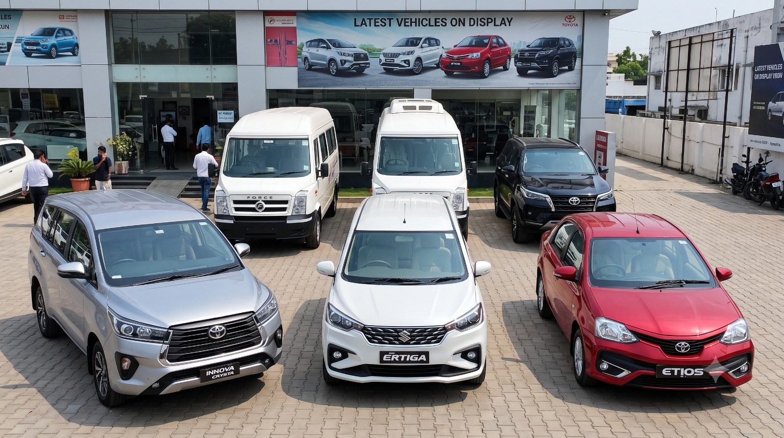 Anushka Tours and Travels Complete Fleet